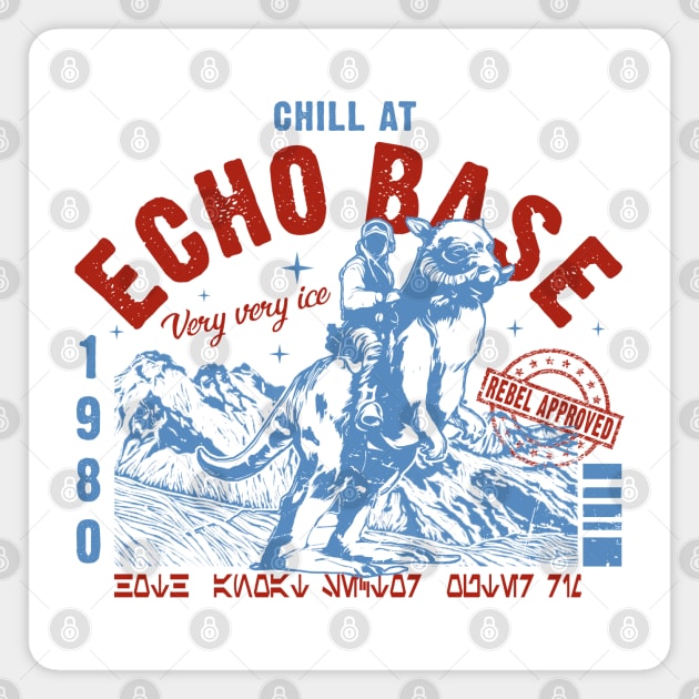 Echo Base Vintage Magnet by PopCultureShirts